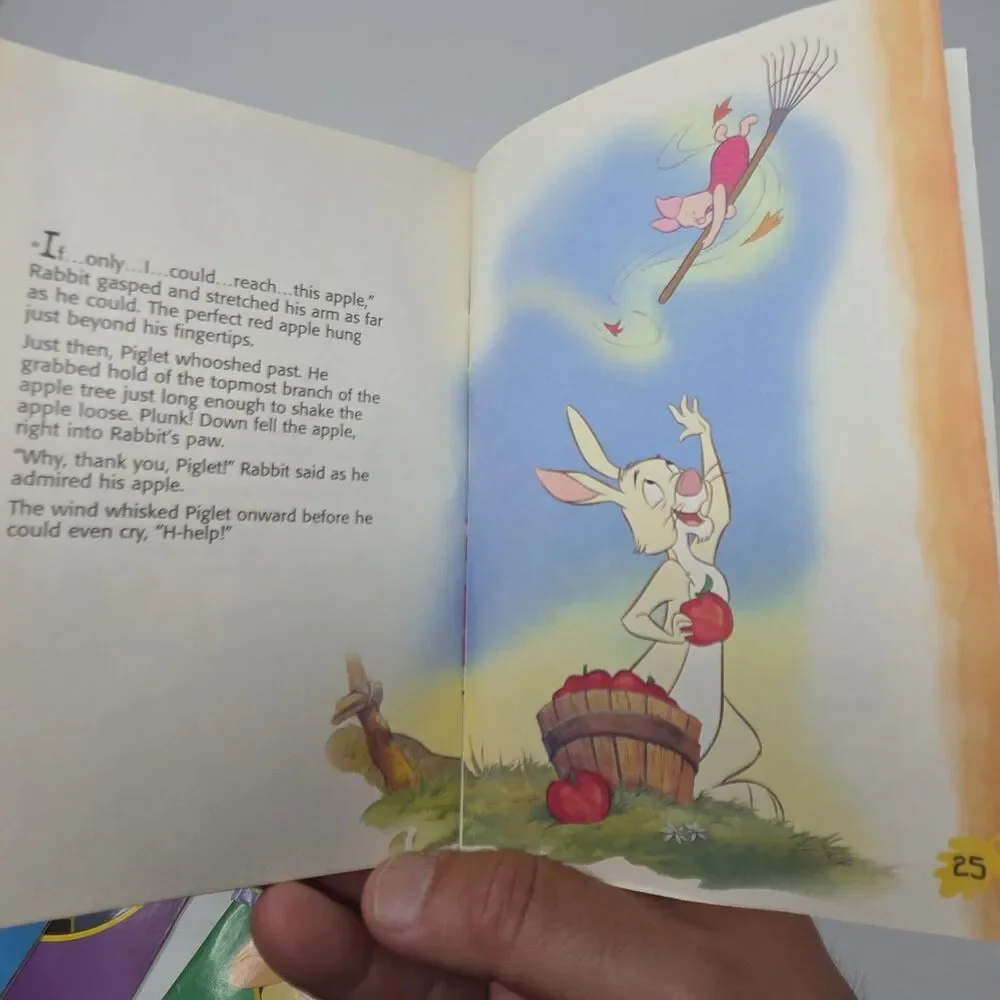 Disney Childrens Mini Book Lot of 11 Paperback 2001 Winnie The Pooh Brimar